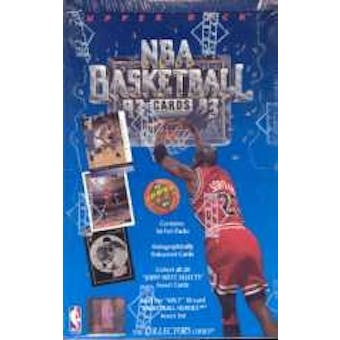 1992/93 Upper Deck Low # Basketball Hobby Box