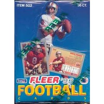 1993 Fleer Football Hobby Box