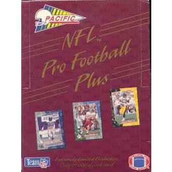 1993 Pacific Plus Football Hobby Box