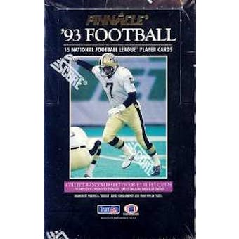 1993 Pinnacle Football Hobby Box