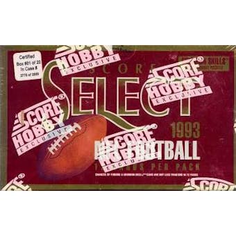 1993 Score Select Football Hobby Box