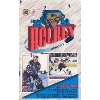 1993/94 Topps Premier Series 1 Hockey Hobby Box