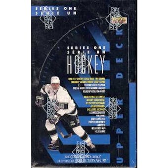 1993/94 Upper Deck Bilingual Series 1 Hockey Hobby Box