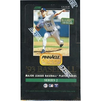 1993 Pinnacle Series 2 Baseball Jumbo Box