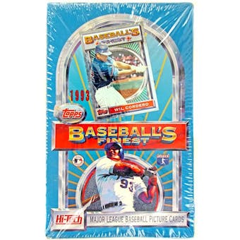 1993 Topps Finest Baseball Hobby Box