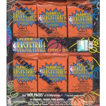 1994/95 Fleer Series 2 Basketball Jumbo Box