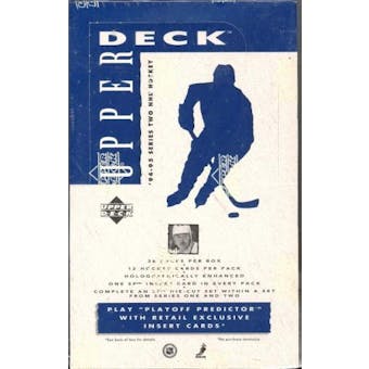1994/95 Upper Deck Series 2 Hockey Retail Box