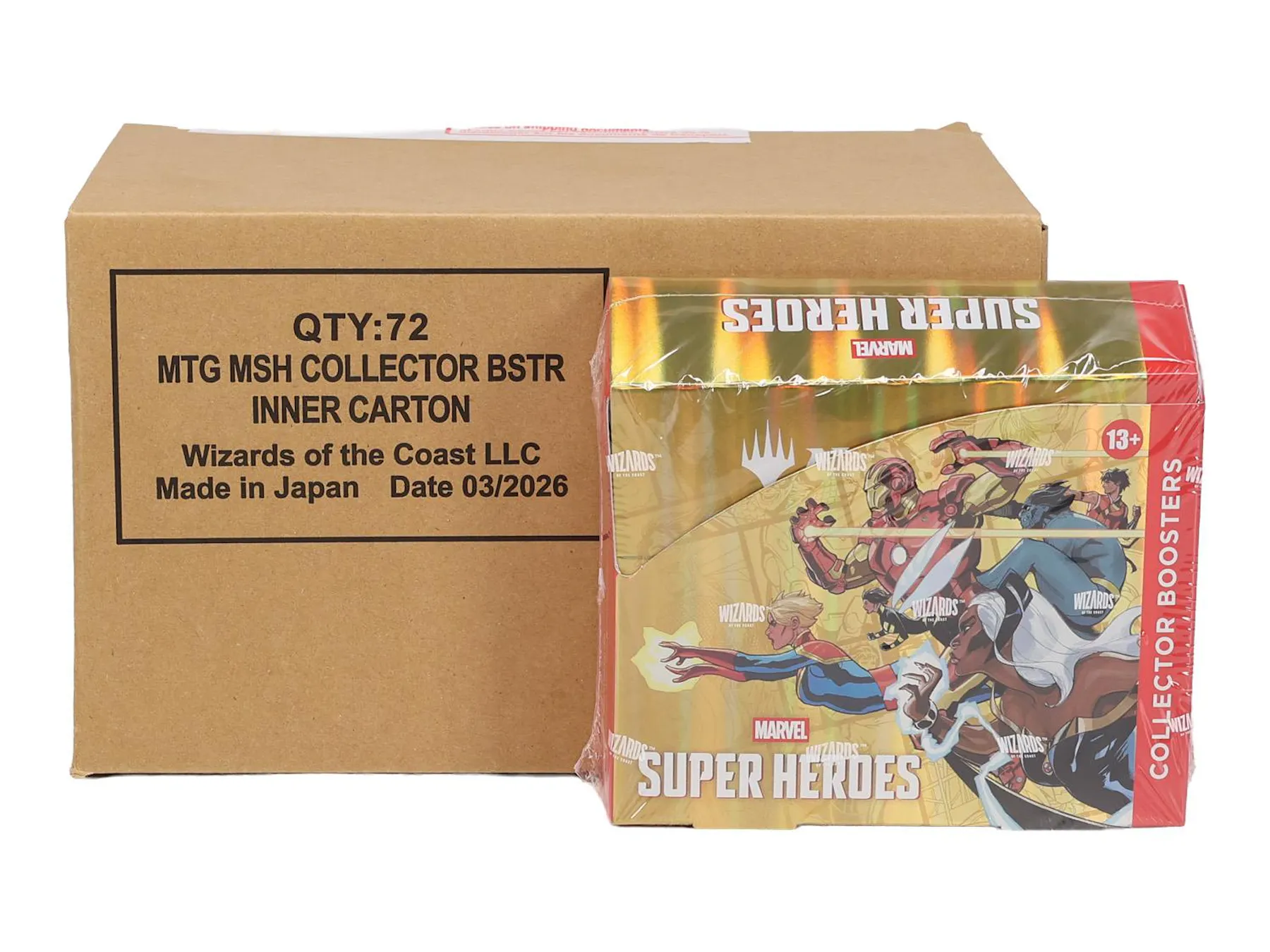 mtg booster box case Magic the Gathering Edge of Eternities Play 6-Box Kevenal MTG Collector Booster Box