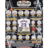2026 TriStar Hidden Treasures Platinum Autographed Baseball Achievements Edition Hobby Box