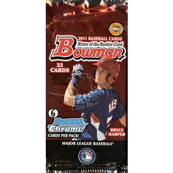 2011 Bowman Baseball Jumbo Pack