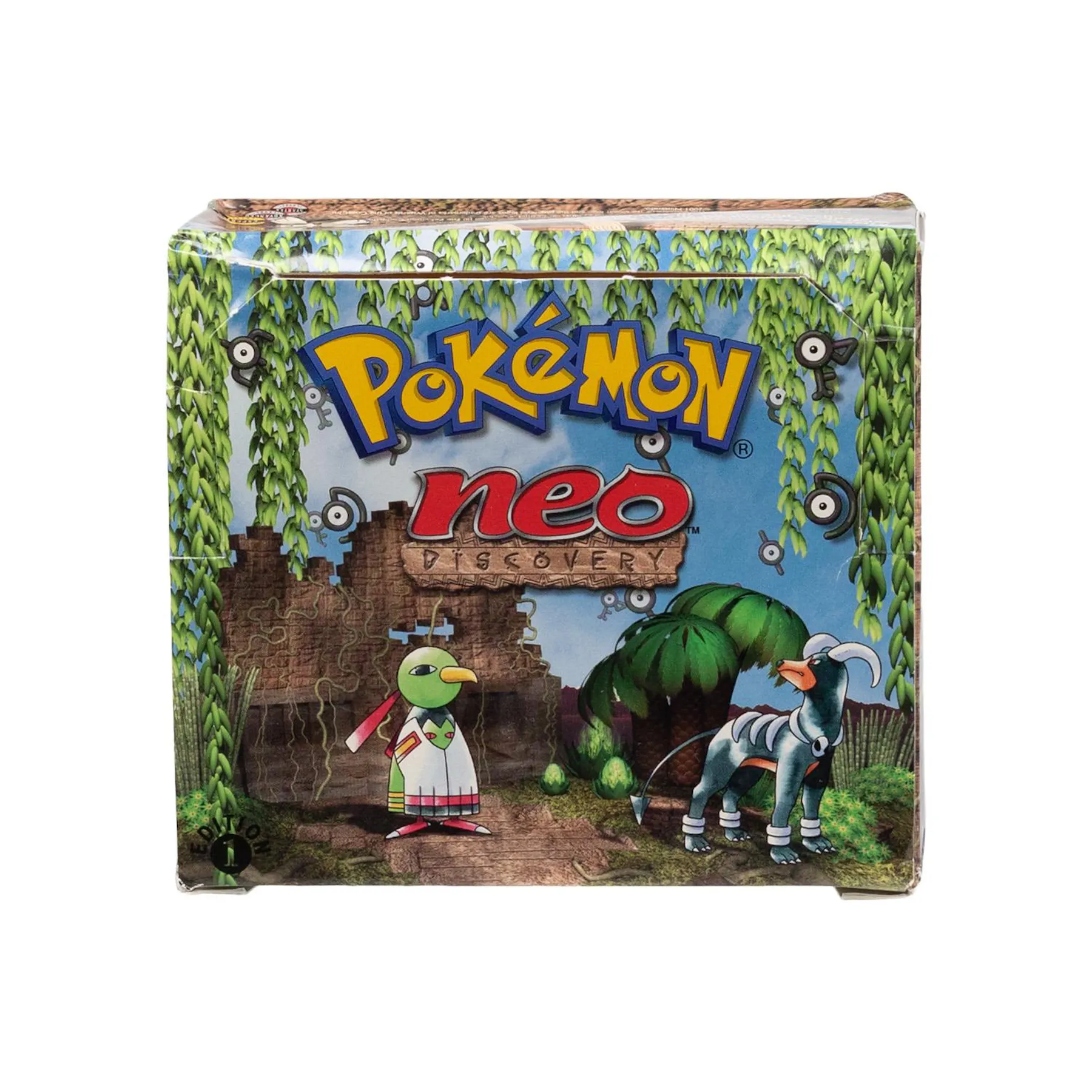 Pokemon EMPTY 1st Edition Neo Discovery Booster Box (No packs, no cards) | DA Card World Pokemon EMPTY 1st Edition Neo Discovery Booster Box (No packs, no cards) | DA Card World