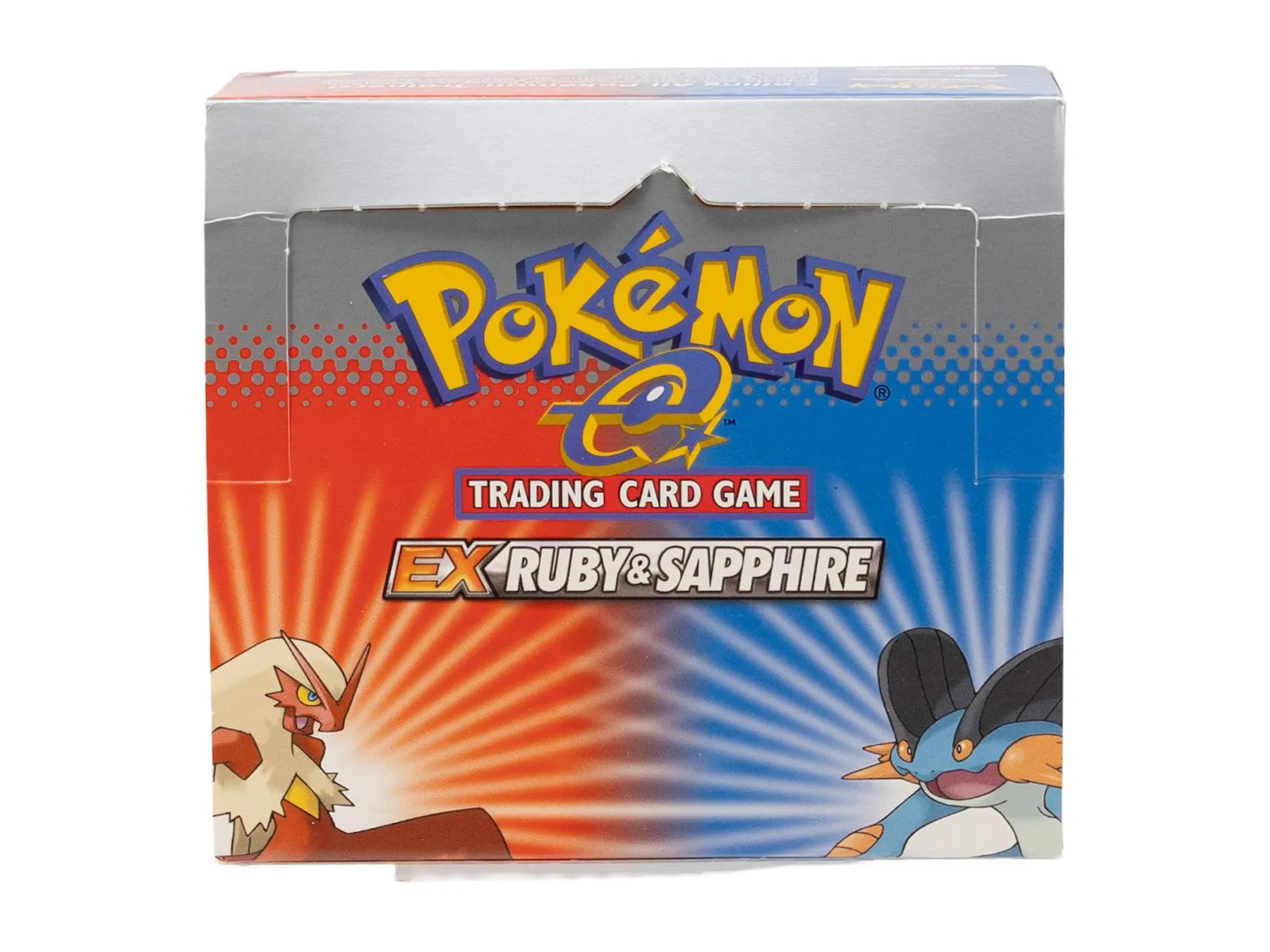 Pokemon EMPTY EX Ruby & Sapphire Booster Box (No packs, no cards) Pokemon EMPTY EX Ruby & Sapphire Booster Box (No packs, no cards)