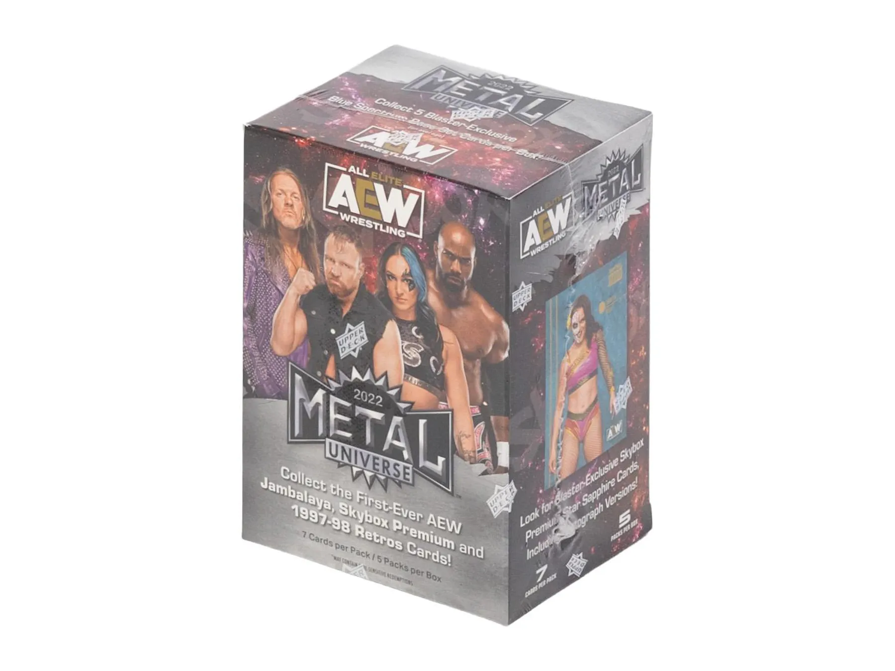 2022 Upper Deck AEW Metal Universe Wrestling Blaster Box 2022 Upper Deck AEW Metal Universe Wrestling Blaster Box