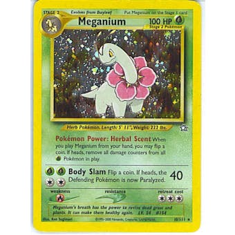 Pokemon Neo Genesis Single Meganium 10/111