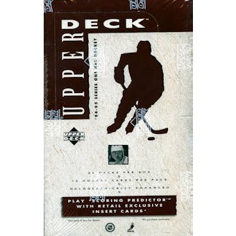 1994/95 Upper Deck Series 1 Hockey Retail Box