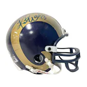 Kurt Warner Autographed Rams Mini Helmet JSA CK72424 (Reed Buy)