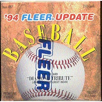 1994 Fleer Update Baseball Factory Set
