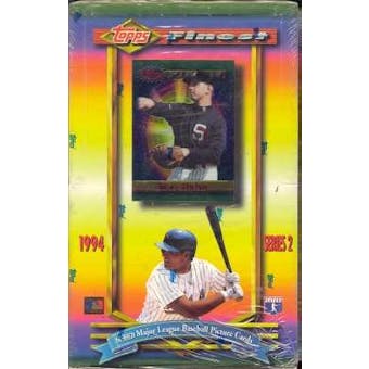 1994 Topps Finest Series 2 Baseball Hobby Box