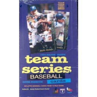 1994 Topps Stadium Club Team Series Baseball Hobby Box