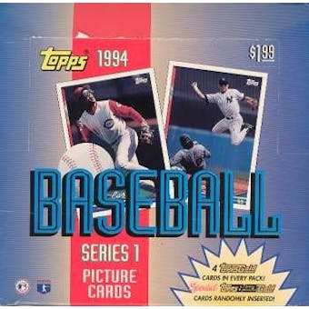 1994 Topps Series 1 Baseball Jumbo Box