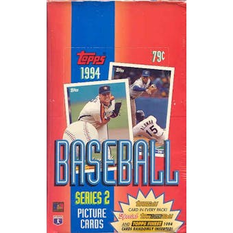1994 Topps Series 2 Baseball Rack Box