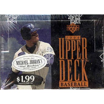 1994 Upper Deck Series 1 Baseball Jumbo Box