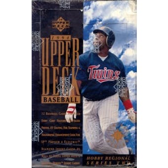 1994 Upper Deck Series 2 Baseball Hobby Box