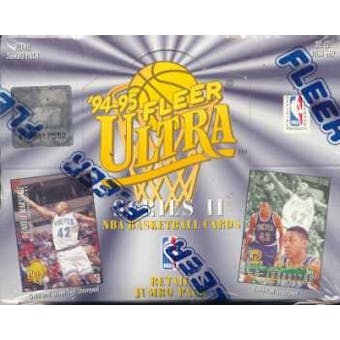 1994/95 Fleer Ultra Series 2 Basketball Jumbo Retail Box