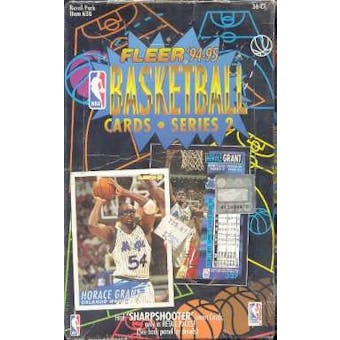 1994/95 Fleer Series 2 Basketball Hobby Box