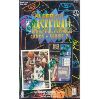 1994/95 Fleer Series 2 Basketball 36 Pack Box