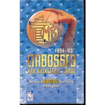 1994/95 Topps Embossed Basketball Hobby Box