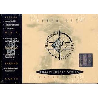 1994/95 Upper Deck SP Championship Basketball Retail Box