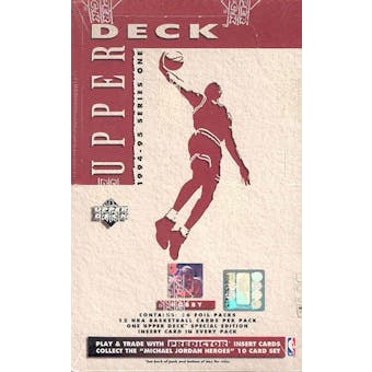 1994/95 Upper Deck Series 1 Basketball Hobby Box