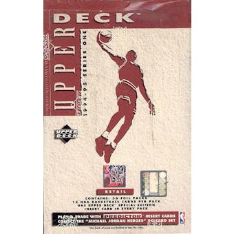 1994/95 Upper Deck Series 1 Basketball 36 Pack Retail Box
