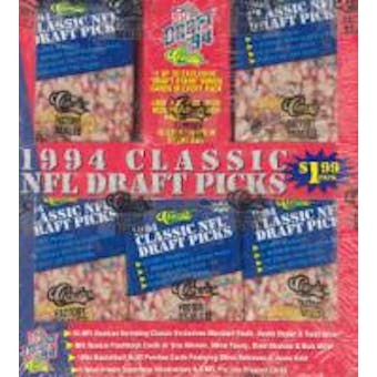 1994 Classic Draft Picks Football Jumbo Box