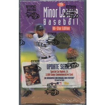 1994 Classic Minor League Update Series Baseball Hobby Box
