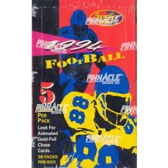 1994 Pinnacle Sportflics Football Hobby Box