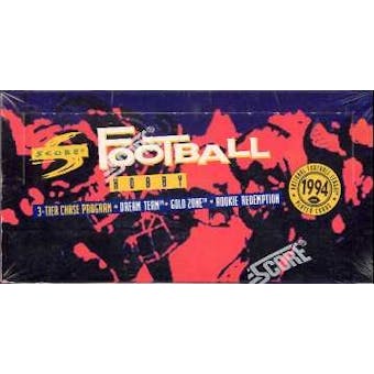 1994 Score Football Hobby Box