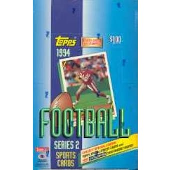 1994 Topps Series 2 Football Hobby Box
