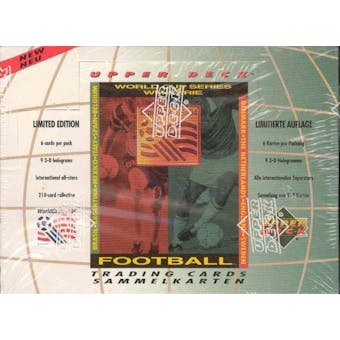 1994 Upper Deck World Cup English/German Soccer Hobby Box