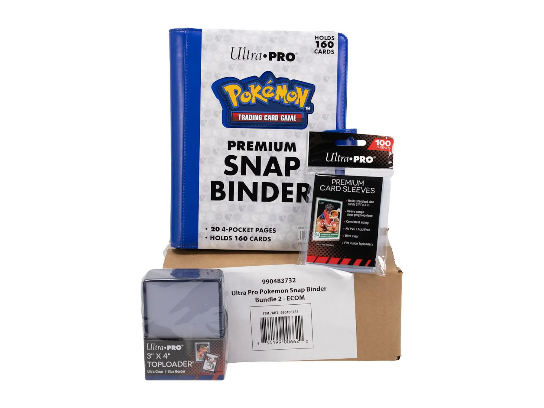 Pokemon Snap Binder and Card Protection Bundle by Ultra Pro Pokemon Snap Binder and Card Protection Bundle by Ultra Pro