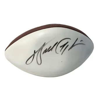 Walter Payton Autographed Wilson NFL White Panel Football (deflated) JSA ZZ37003 (Reed Buy)
