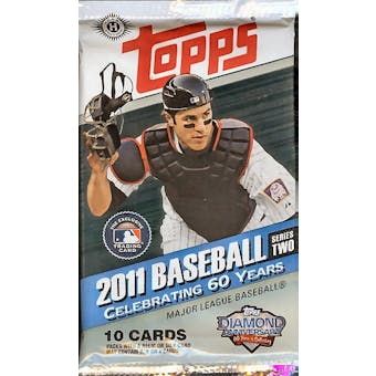 2011 Topps Series 2 Baseball Hobby Pack