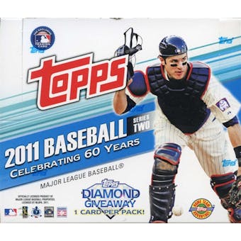 2011 Topps Series 2 Baseball Jumbo Box