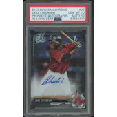 2017 Bowman Chrome Baseball #CPAJC Jazz Chisholm Prospect Rookie Auto PSA 10 (GEM MT) Auto 10