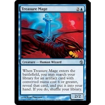 Magic the Gathering Mirrodin Besieged Single Treasure Mage 4x Lot - NEAR MINT (NM)
