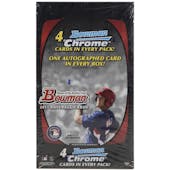 2011 Bowman Baseball Rack Pack Box (18 Packs)