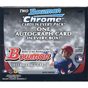 2011 Bowman Baseball 24-Pack Box
