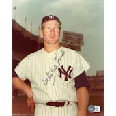 Whitey Ford Autographed 8x10 Photo BAS BJ059938 (Reed Buy)