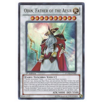 Yu-Gi-Oh Storm of Ragnarok Single Odin, Father of the Aesir Ultra Rare